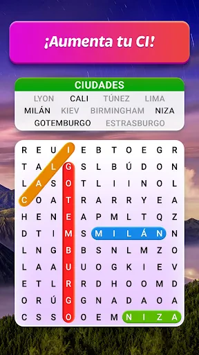 Sopa de Letras Español screenshot