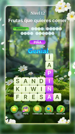 Sopa de Letras Zen screenshot