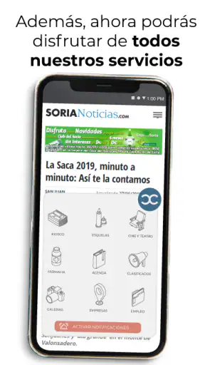 Soria Noticias: Diario Digital screenshot