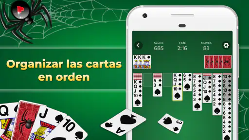 Spider Solitaire, Solitario screenshot