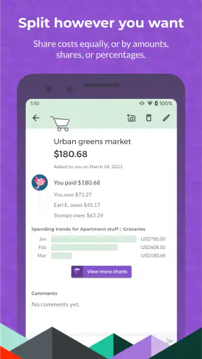 Splitwise - Cuentas y gastos screenshot