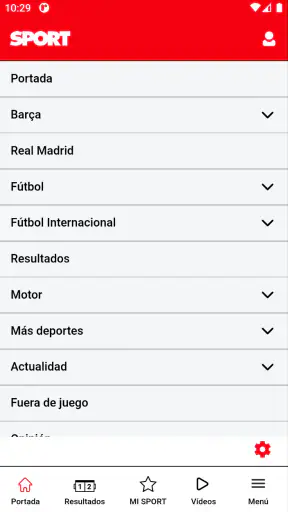 SPORT screenshot