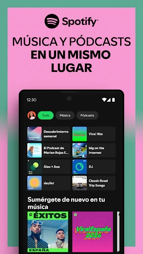 Spotify: música y podcasts screenshot