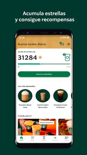Starbucks España screenshot