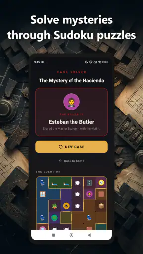 Sudoku Lógico: Caso Detective screenshot