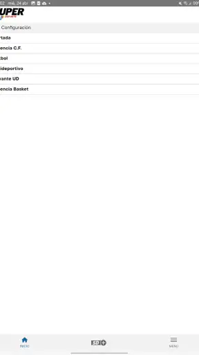 SUPERDEPORTE screenshot