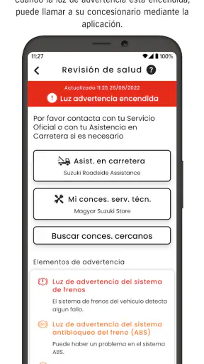 SUZUKI CONNECT screenshot