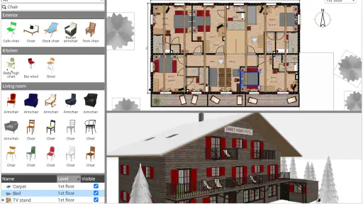 Sweet Home 3D: Decora tu Casa screenshot
