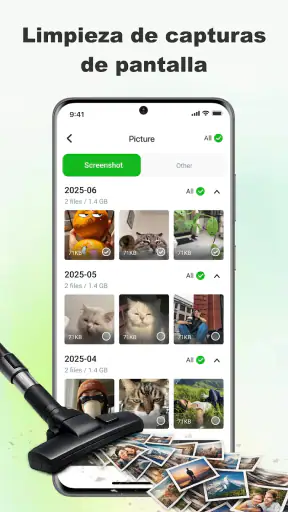 SwiClean — Basura y caché screenshot