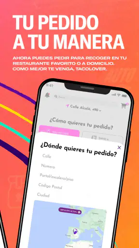Taco Bell España screenshot
