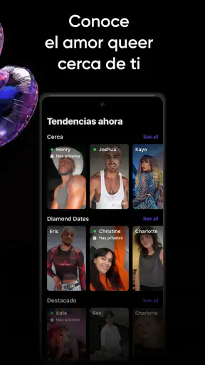 Taimi - Citas y Chat LGBTQ+ screenshot