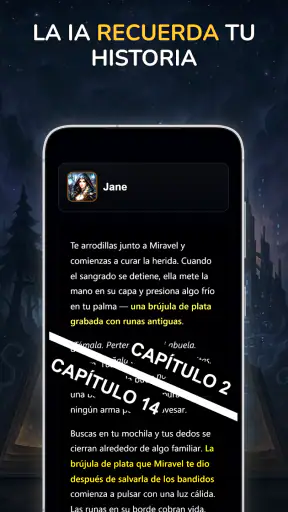TalesRPG: Aventura de Texto IA screenshot