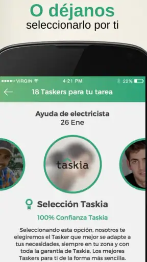 Taskia, reparaciones urgentes screenshot