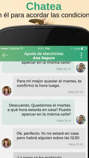 Taskia, reparaciones urgentes screenshot