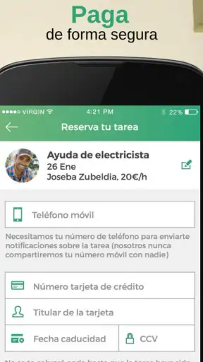 Taskia, reparaciones urgentes screenshot