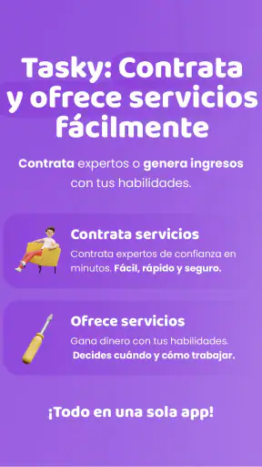 Tasky - Servicios en un clic screenshot