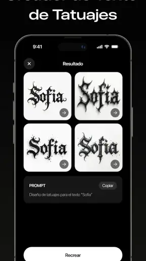 Tattoo AI: Diseños de tatuajes screenshot