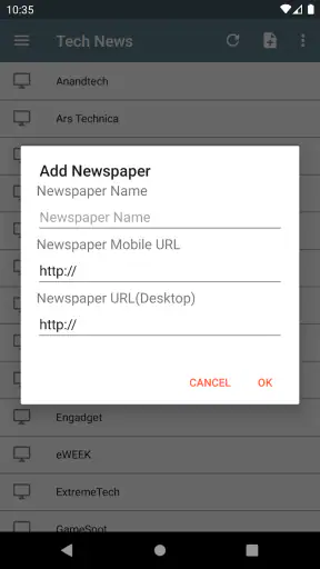 Tech News screenshot