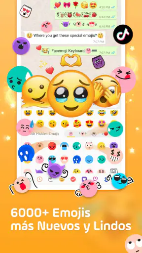 Teclado Emoji Facemoji & Fonts screenshot