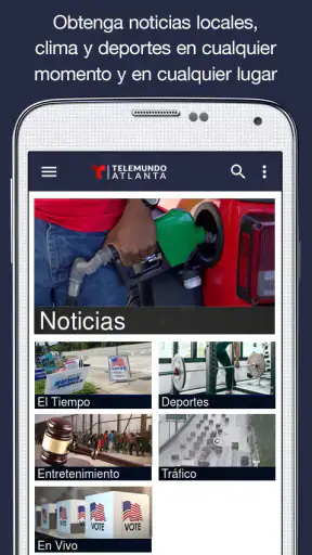 Telemundo Atlanta screenshot