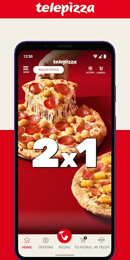Telepizza Comida a Domicilio screenshot
