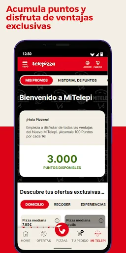 Telepizza Comida a Domicilio screenshot