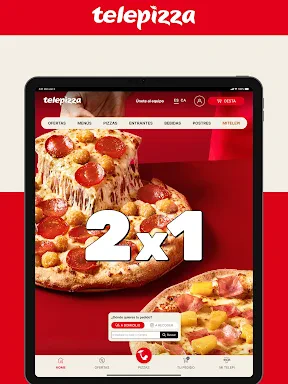 Telepizza Comida a Domicilio screenshot