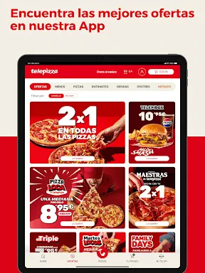 Telepizza Comida a Domicilio screenshot