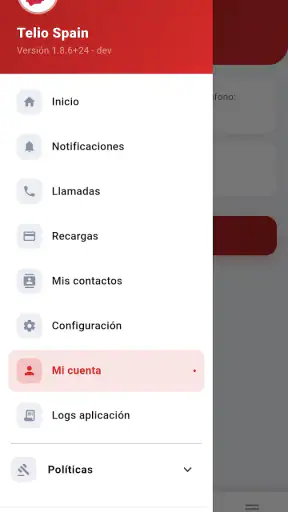 Telio Spain screenshot