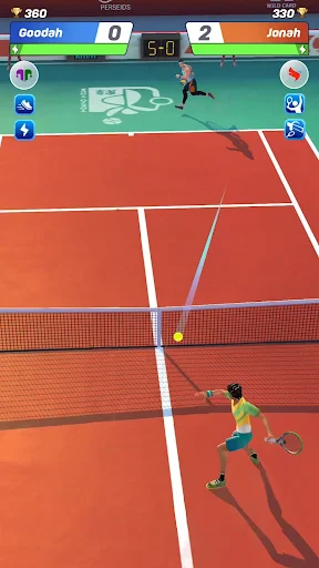 Tennis Clash: Juego JvJ screenshot