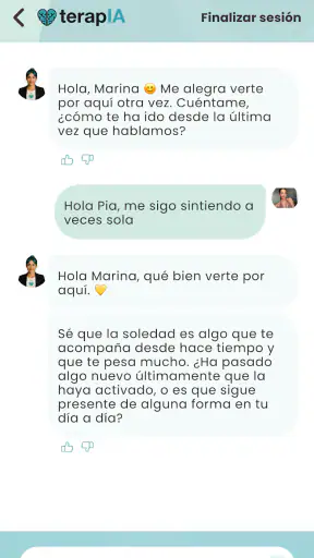 TerapIA screenshot