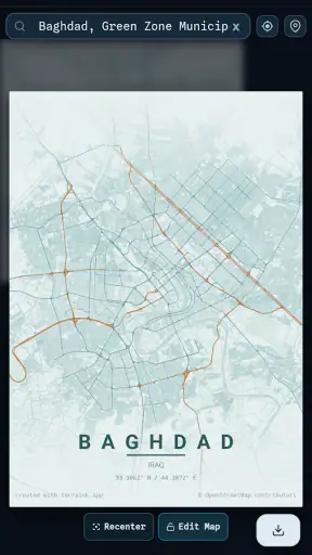 Terraink screenshot
