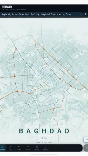 Terraink screenshot
