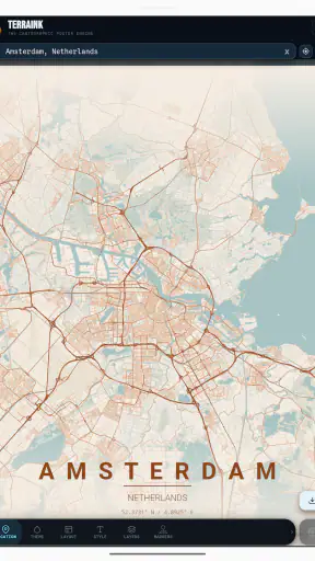 Terraink screenshot