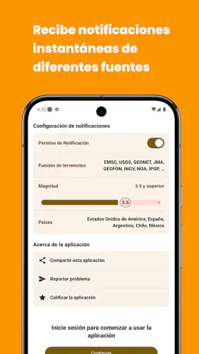 Terremoto España screenshot
