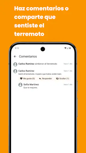 Terremoto España screenshot