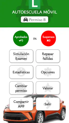 Test Autoescuela Móvil 2026 screenshot