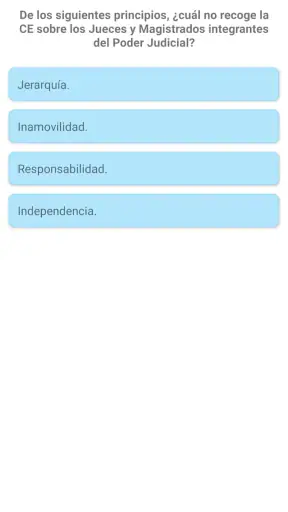 Test de Leyes para oposiciones screenshot