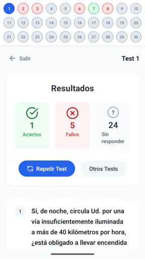 Test DGT 2026 Autoescuela screenshot