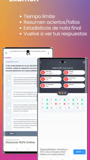 Testea screenshot