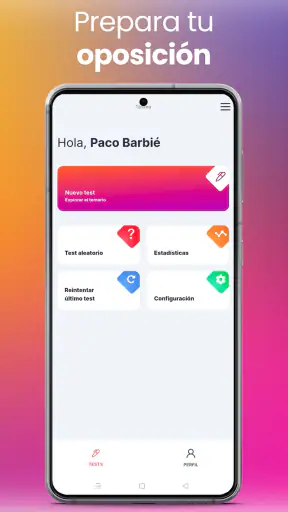 Testea screenshot