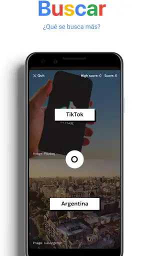The Higher or Lower Game screenshot