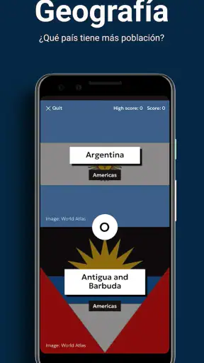 The Higher or Lower Game screenshot
