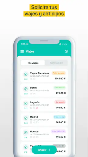 Tickelia - Notas de gastos screenshot