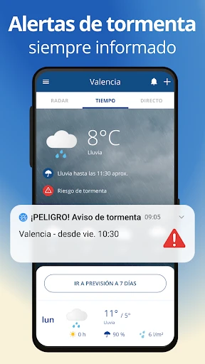 tiempo.es: Radar de Tiempo screenshot