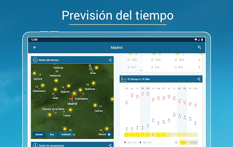 Tiempo & Radar: alarma lluvia screenshot
