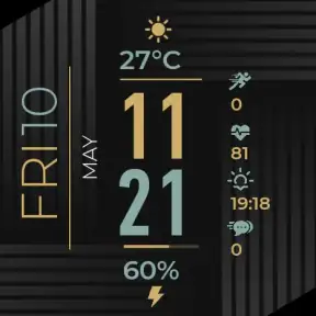 TimeShow watch faces screenshot