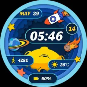 TimeShow watch faces screenshot