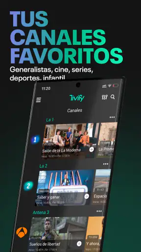 Tivify screenshot