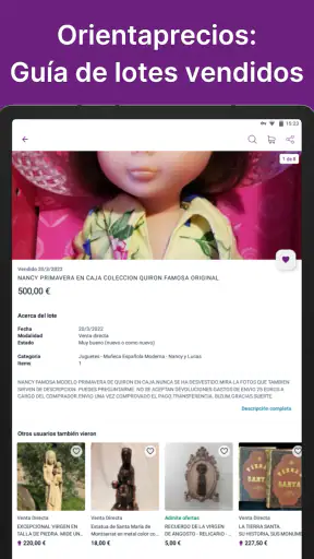 todocoleccion: Segunda mano screenshot